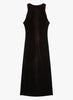Tivoli Velvet Dress - Chocolate