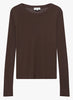 Toni Long-Sleeved T-Shirt - Chocolate