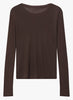 Toni Long-Sleeved T-Shirt - Chocolate