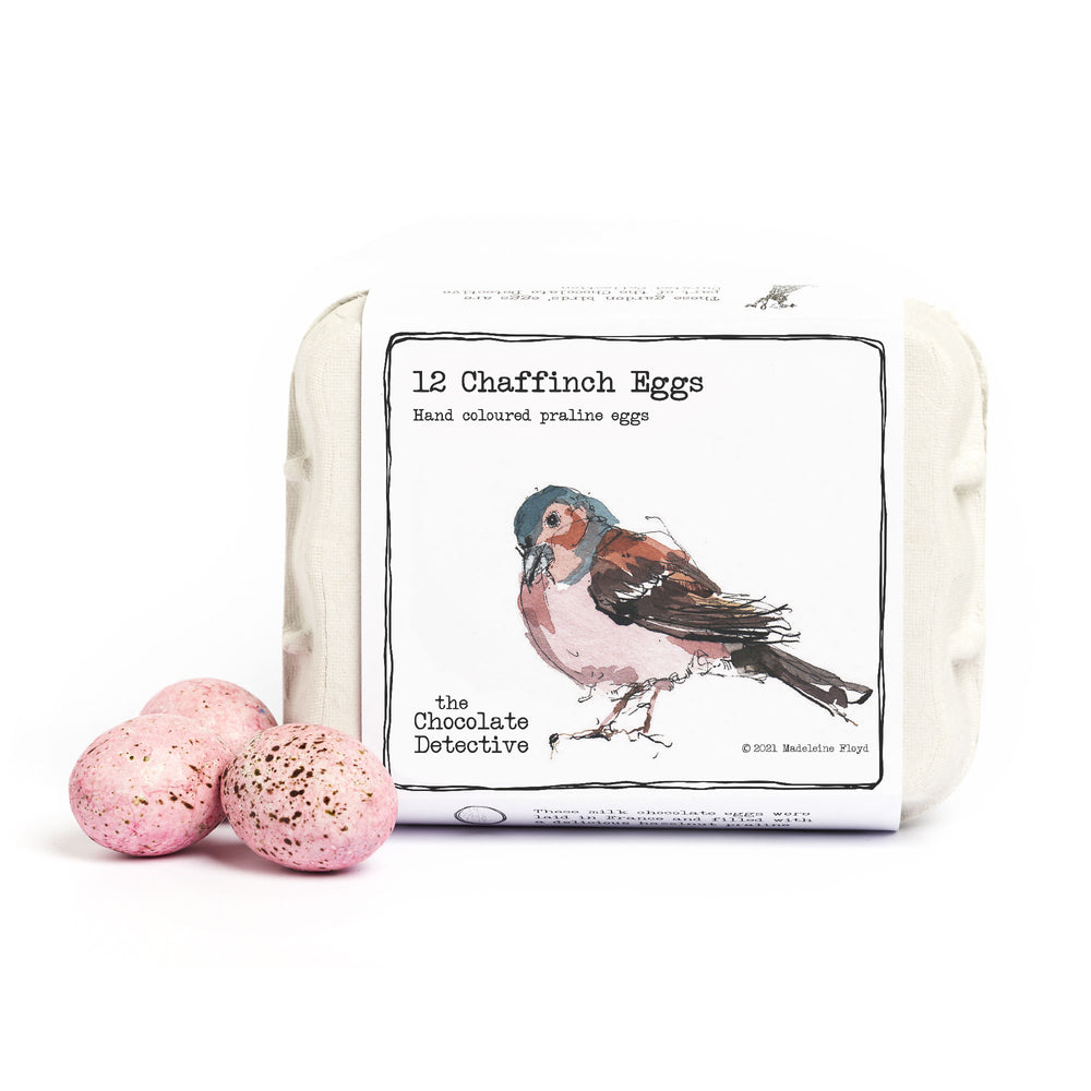 Box of 12 Chaffinch Eggs - 140g