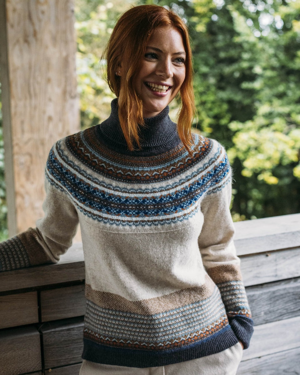 Alpine Roll Collar Sweater Taurus