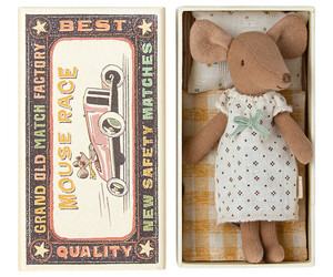 Big Sister Mouse in a Matchbox - New