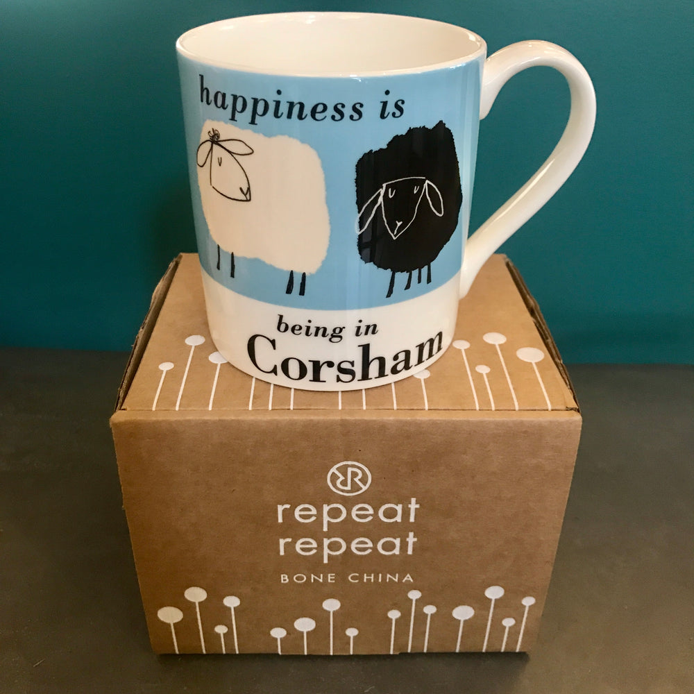 Happiness is Being in Corsham Mug