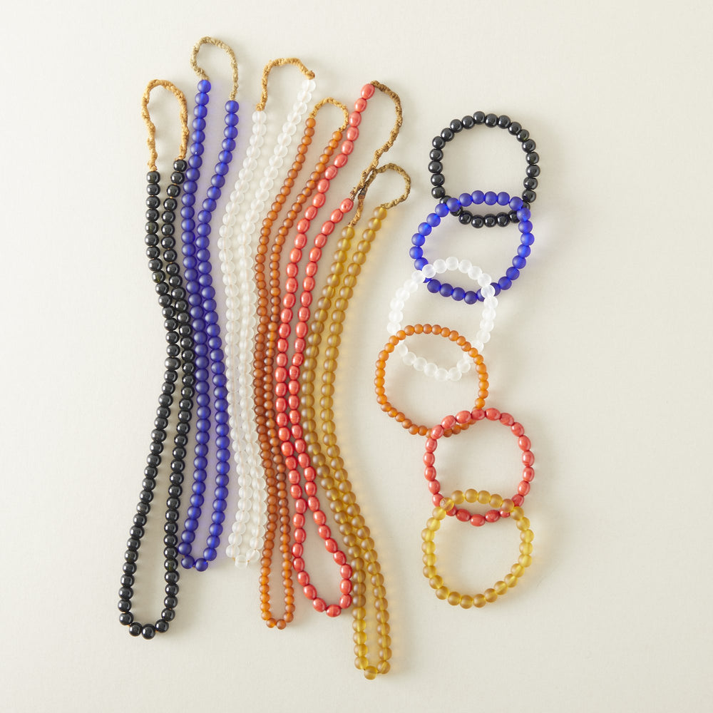 Glass Bead Bracelet - Recycled Fair Trade