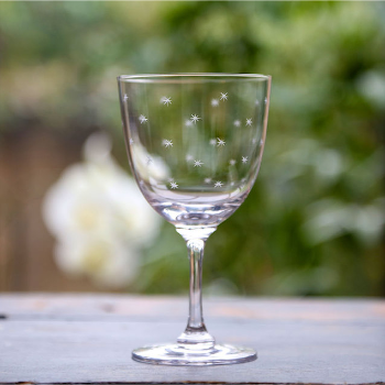 Set of Six Stars Wine Glasses by 'The Vintage List'
