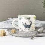 Hannah Turner Hand-Made Ceramic 'Barklife' Dog Mug