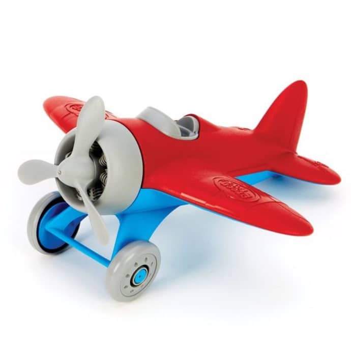 Blue airplane best sale toy