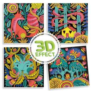 3D Colouring - Fantasy Forest