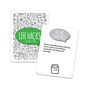 The Amazing Life Hacks Card Game