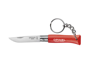 Keyring Knife Number 4 - Red