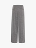 Kate Herringbone Long Trousers - Black/White