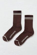Boyfriend Socks: Wood