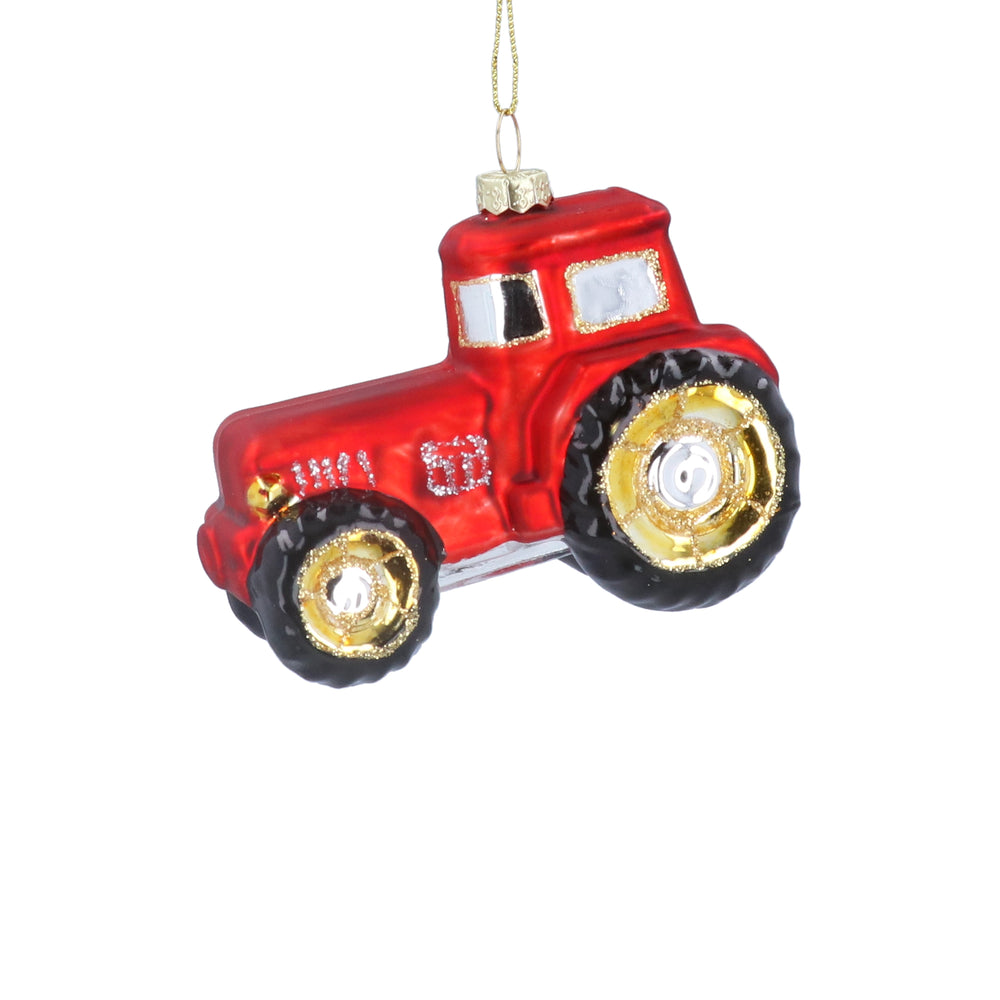 Red Tractor Decoration