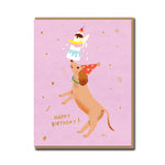 Party Dogs Card - Happy Birthday