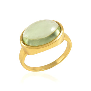 Sian Ring, Soft Green - Medium