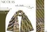 Letol Hand-Loomed Organic Cotton Scarf - Nicolas Kaki