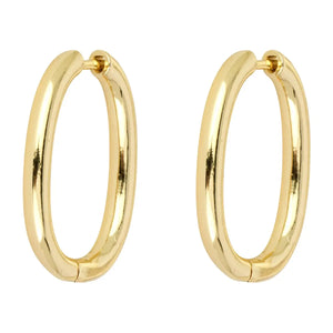 Gaby Hoop Earrings in Gold