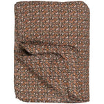 Quilt - Black With Brown Paisley