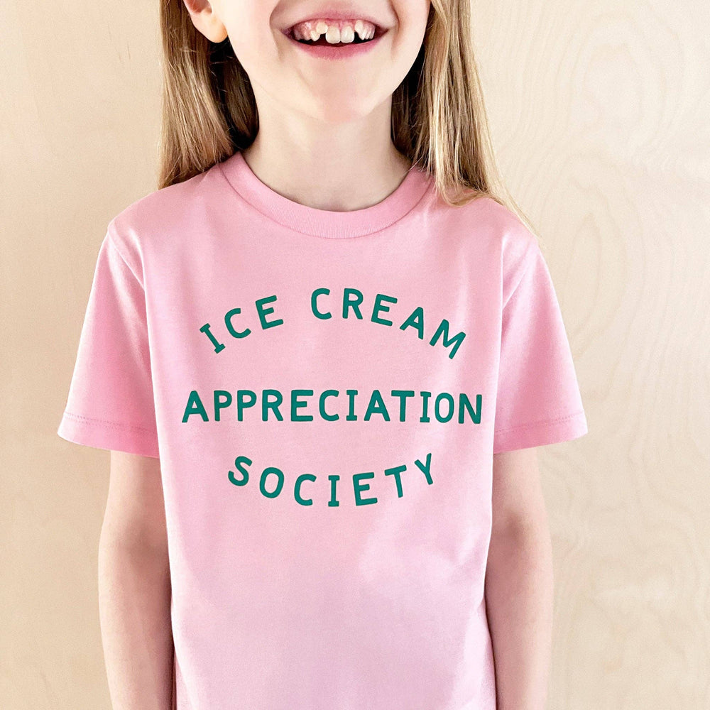 Ice Cream Appreciation Society - Kid's T-shirt - Strawberry 3-4 years