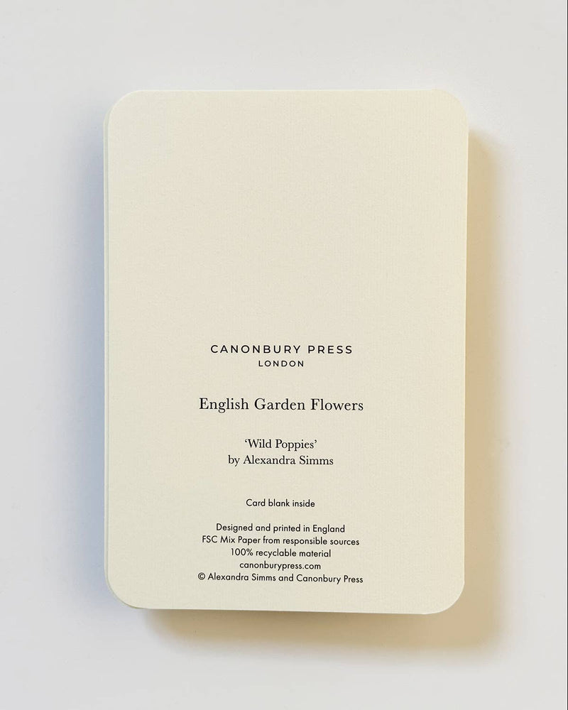 Wild Poppies Greeting Card