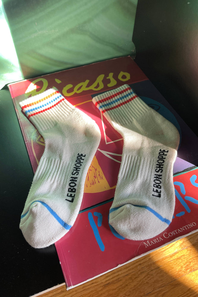 Girlfriend Socks: Hunter Green