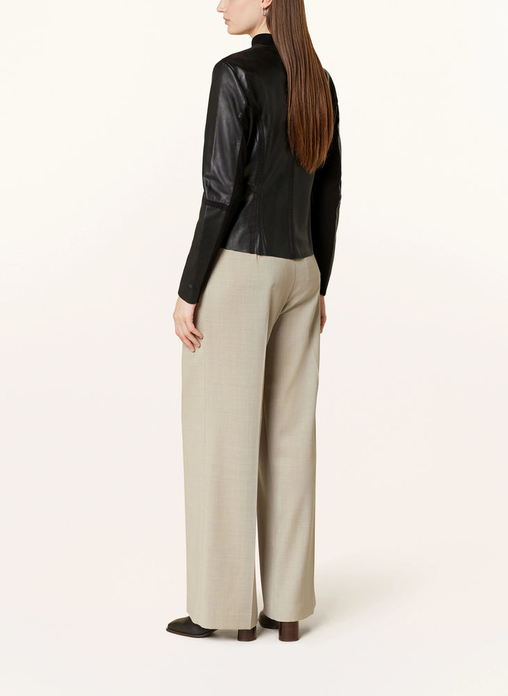 Torri Leather Jacket - Black