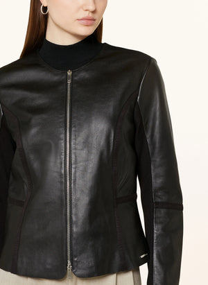 Torri Leather Jacket - Black