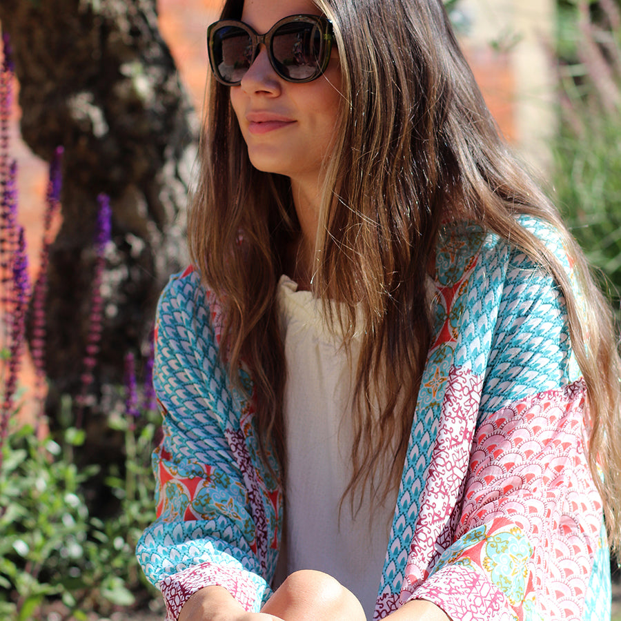 Hotch Potch Longer Length Kimono