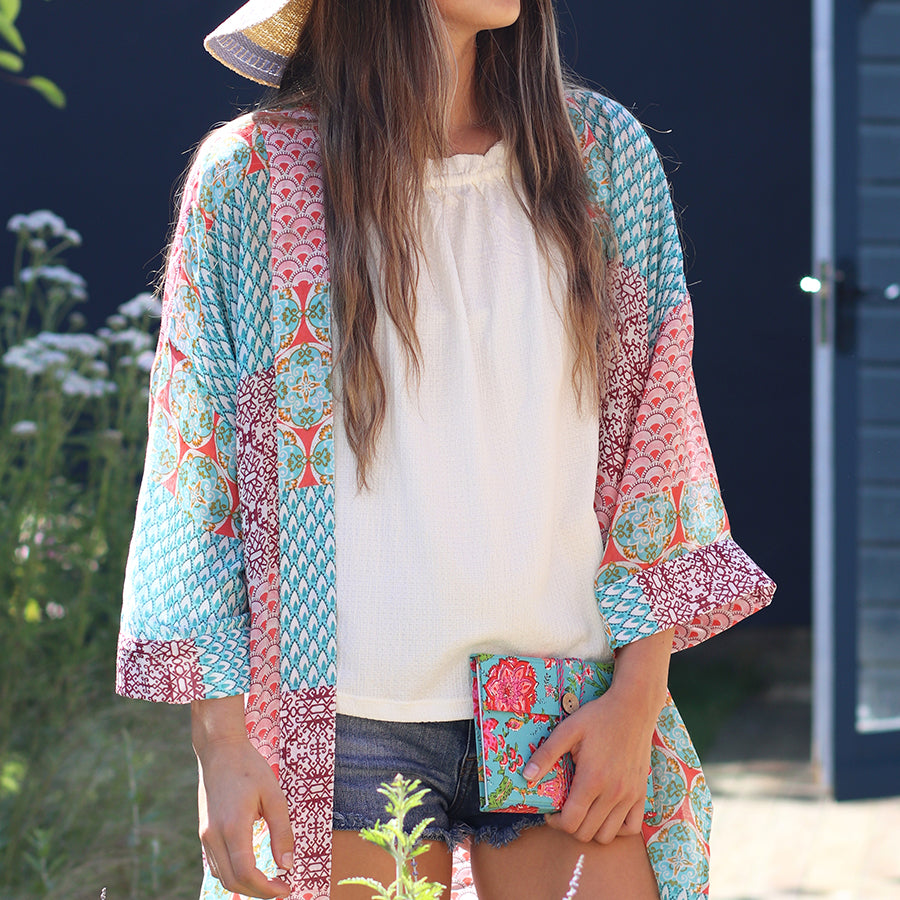 Hotch Potch Longer Length Kimono