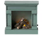 Fireplace, Mouse - Blue