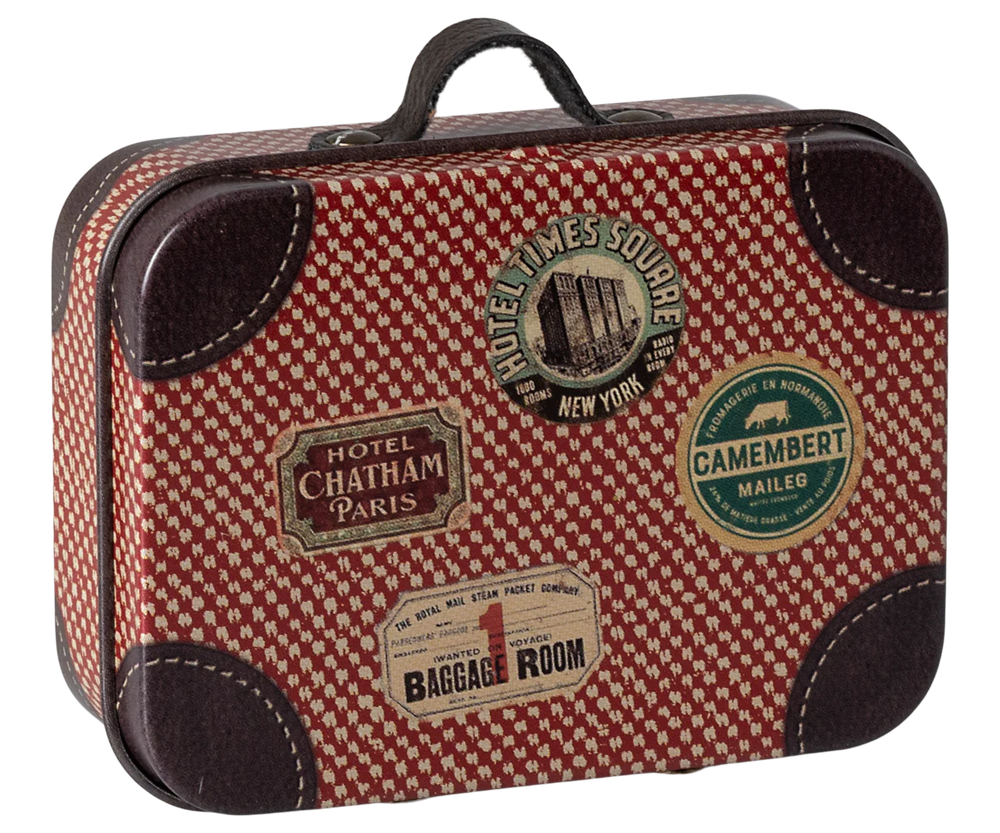 Suitcase, Micro - Red