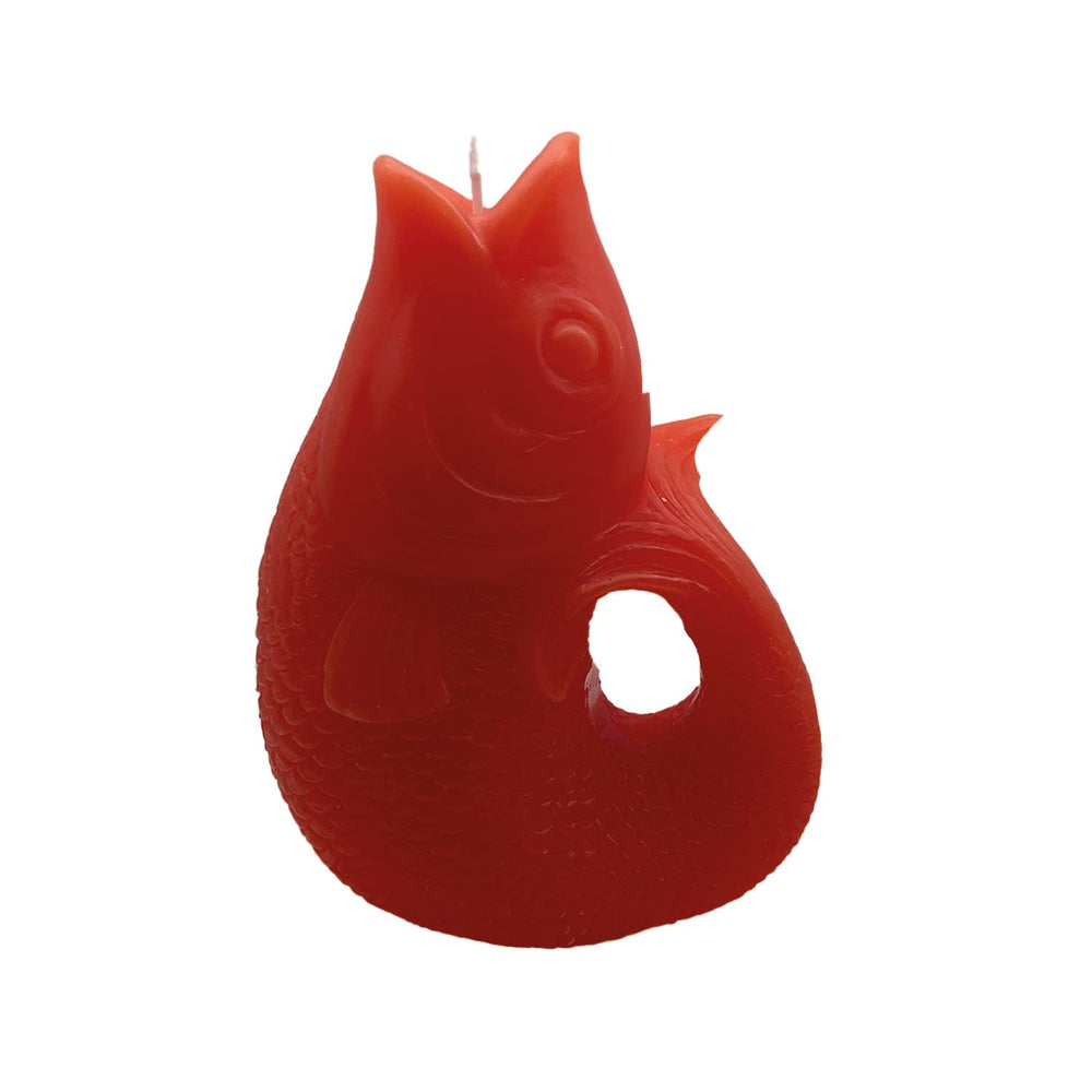 Fish Candle - Large Orange