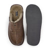 Hugo Sheepskin Slipper - Stone Oiled Antique