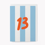 Age 13 Birthday Greetings Card