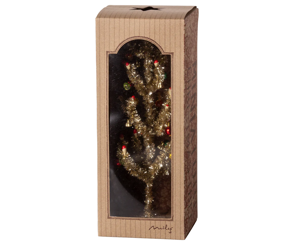 Christmas Tree - Gold - Red and Green Decoration