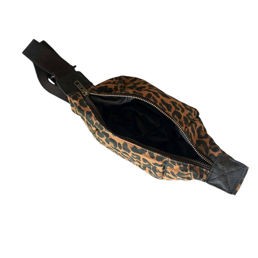 Mini Brixton Cross Body Bag - Leopard Print Brown