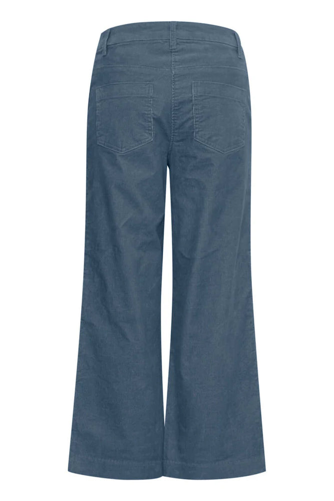 Cordano Cord Trousers - Blue Mirage