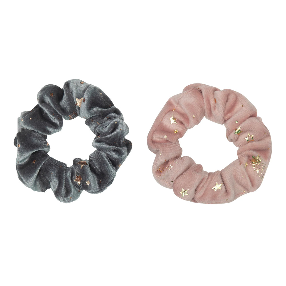 Velvet Starry Scrunchies