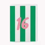 Age 16 Birthday Greetings Card