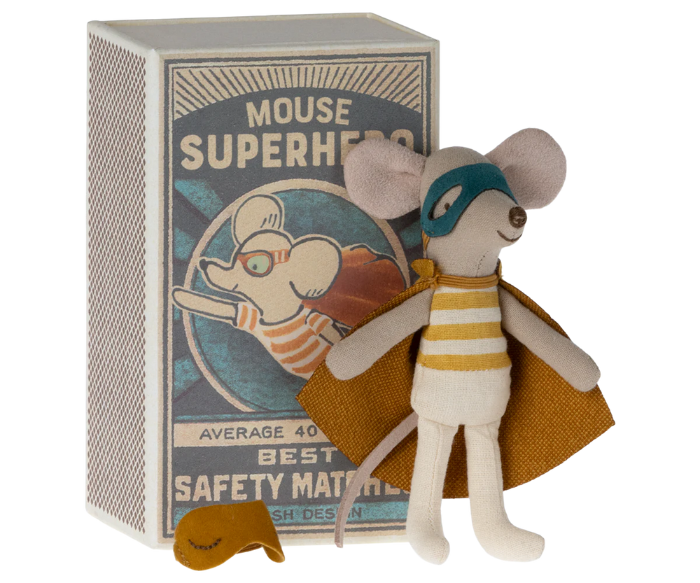 Super Hero, Little Brother Mouse in a Matchbox