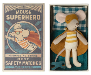 Super Hero, Little Brother Mouse in a Matchbox