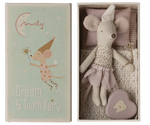 Tooth Fairy Mouse, Little Sister in Matchbox