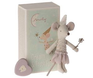 Tooth Fairy Mouse - Little Sister in Matchbox