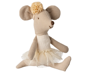 Ballerina Mouse, Little Sister - Off White