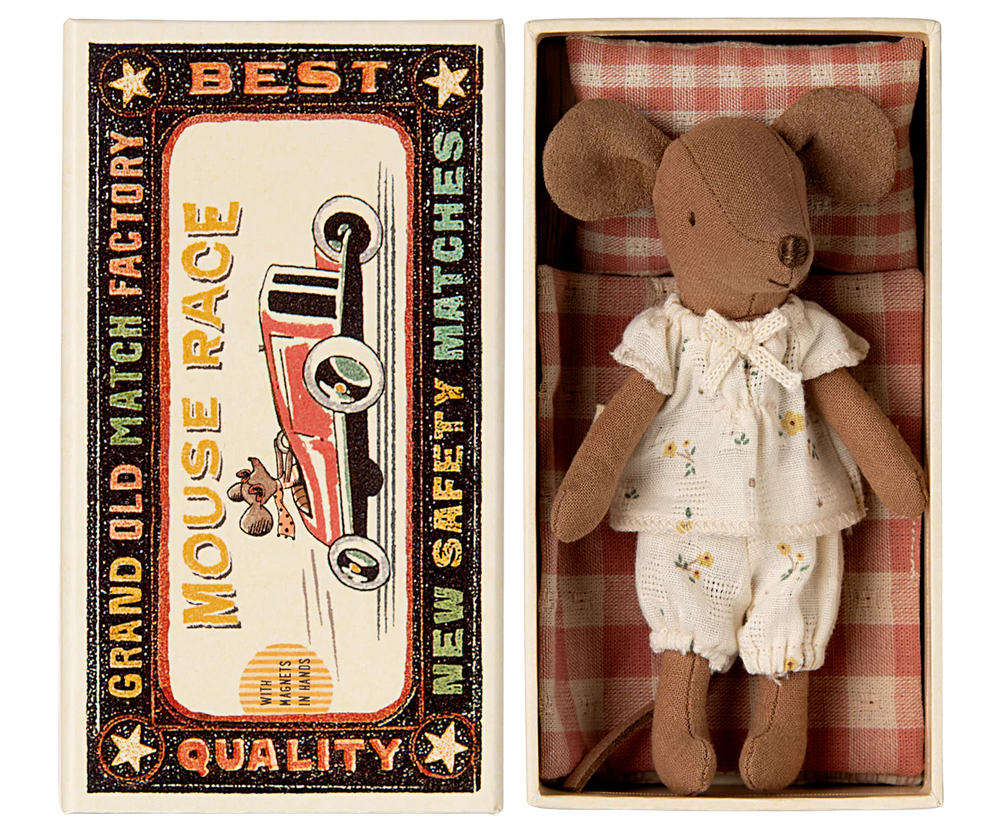 Big Sister Mouse in a Matchbox