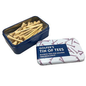 Golfer's Tees - Gift in a Tin