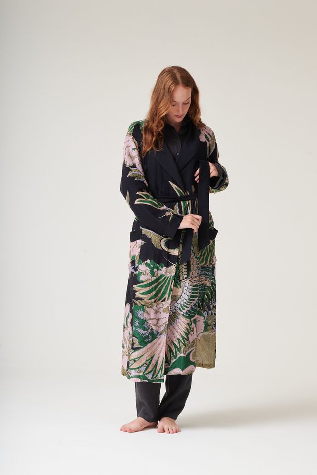 Crane Gown - Emerald
