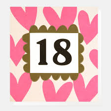 18th Birthday Card