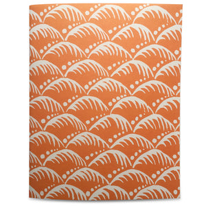 Exercise Book Wave - Blood Orange