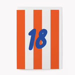 Age 18 Birthday Greetings Card